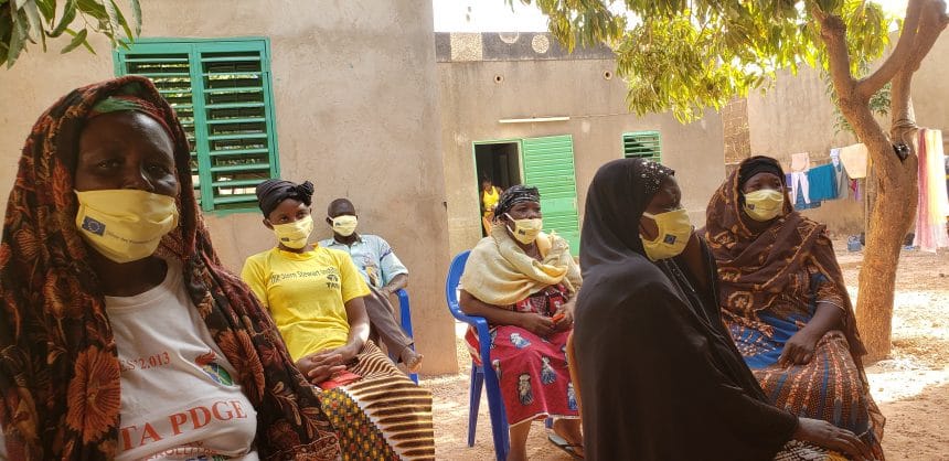 3000 masques de protections pour nos femmes vulnérables