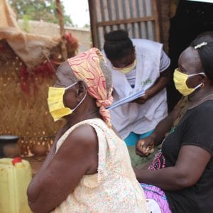 Sorties terrains de distributions de masques de protection contre le COIVD19