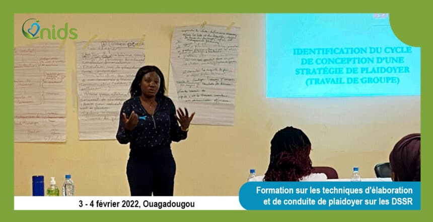Formation sur les Techniques d’Elaboration et de Conduite de plaidoyer sur les Droits et Santé Sexuels et Reproductifs