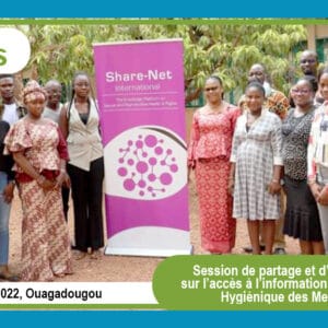 Session de Partage et d’Apprentissage sur l’Accès à l’Information sur la Gestion Hygiénique des Menstrues (GHM)