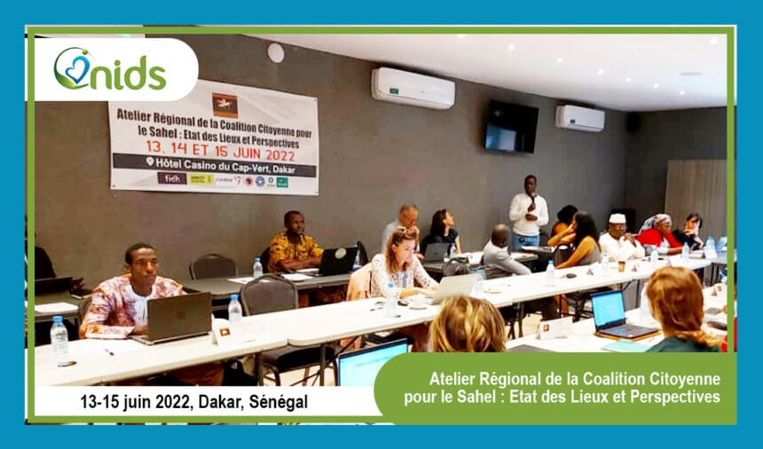 ONIDS Participe à l’Atelier Régional de la Coalition Citoyenne pour le Sahel