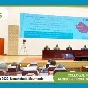 ONIDS au Colloque International Afrique-Europe Spécial Sahel: Développement, Gouvernance et Droits Humains Pour la Sécurité des Populations